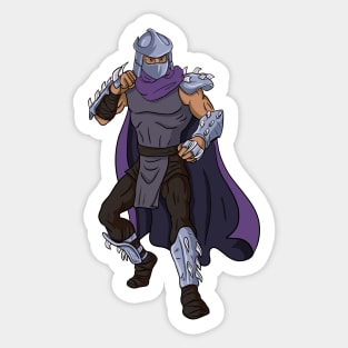 Shredder Pose Sticker